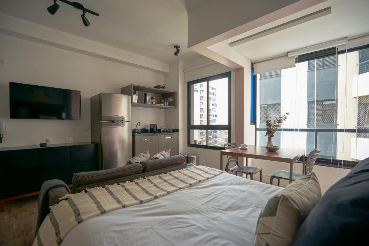 Apartamento Studio Com Garagem, Academia E Piscina No Predio - Vila Olimpia *