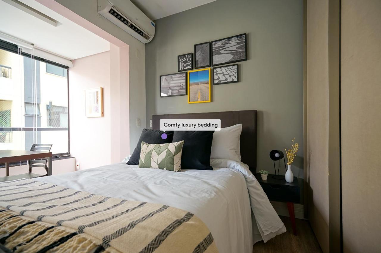 Studio Com Garagem, Academia E Piscina No Predio - Vila Olimpia Apartamento São Paulo