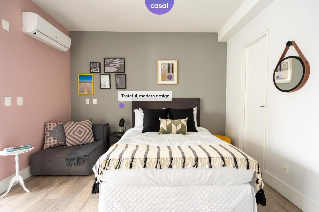 Apartamento Studio Com Garagem, Academia E Piscina No Predio - Vila Olimpia