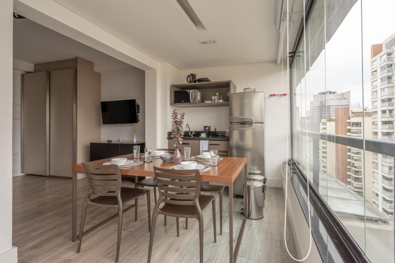 Apartamento Studio Com Garagem, Academia E Piscina No Predio - Vila Olimpia São Paulo